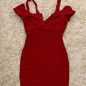 Red Bandage Dress